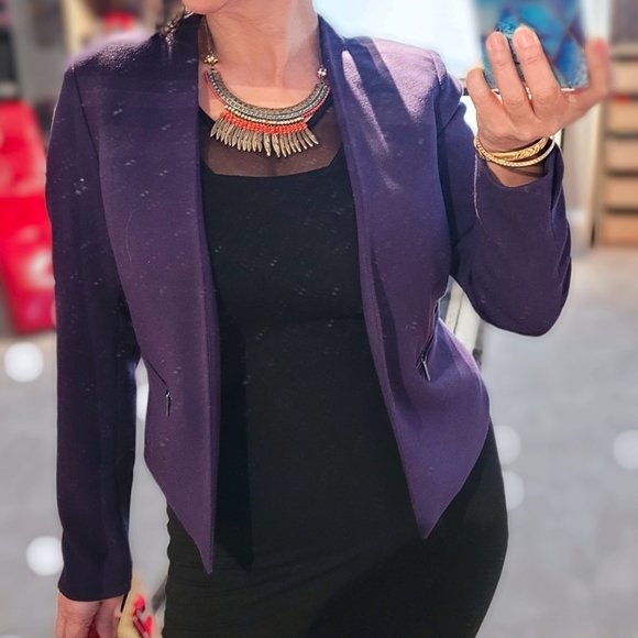 Banana Republic Jackets & Blazers - Banana Republic purple blazer